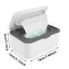 Wet Tissue Box Paper Dispenser Portable with Lid Tissue Storage Box Holder Dustproof  Baby Car Organizer Napkin Hot 6