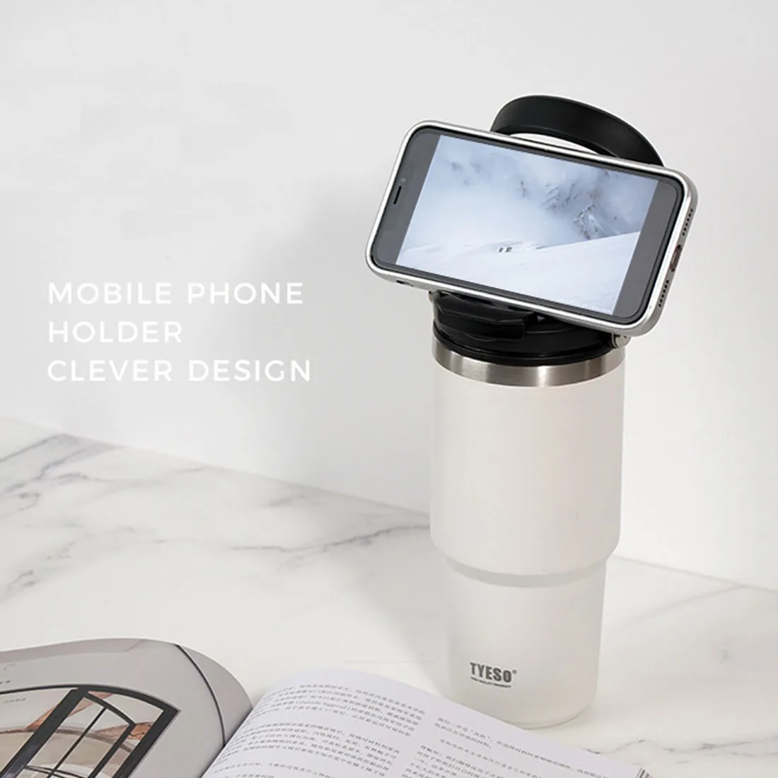 Tyeso Stainless Steel Coffee Cup Cold And Hot Double-layer Insulated Cup Tumbler Thermo Water Bottle Car Travel Mug Vacuum Flask 11 Sf9750c85919a479da64ab34e95172e0fF