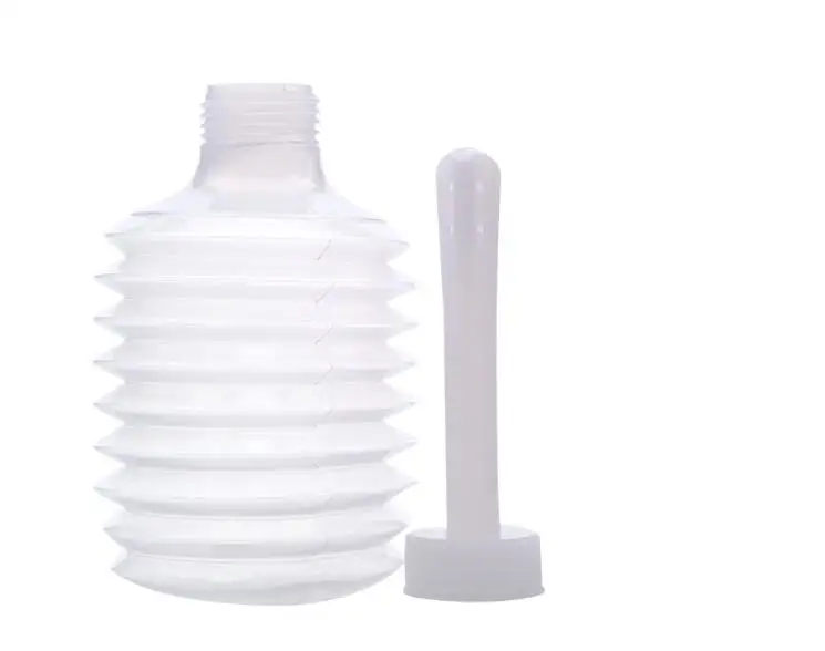 5 pieces of disposable vaginal irrigator anal irrigator clean enema anal vaginal cleaner cleaning tool enema bottle enema bag