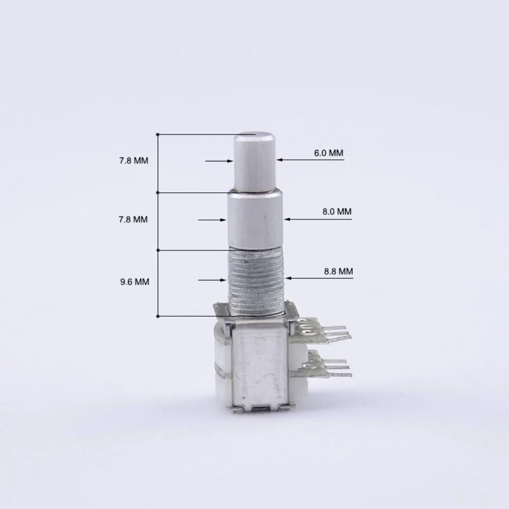 Alpha Stacked Dual Concentric Potentiometer(POT) No Center Detent 1 Piece Made in Korea guitar potentiometer