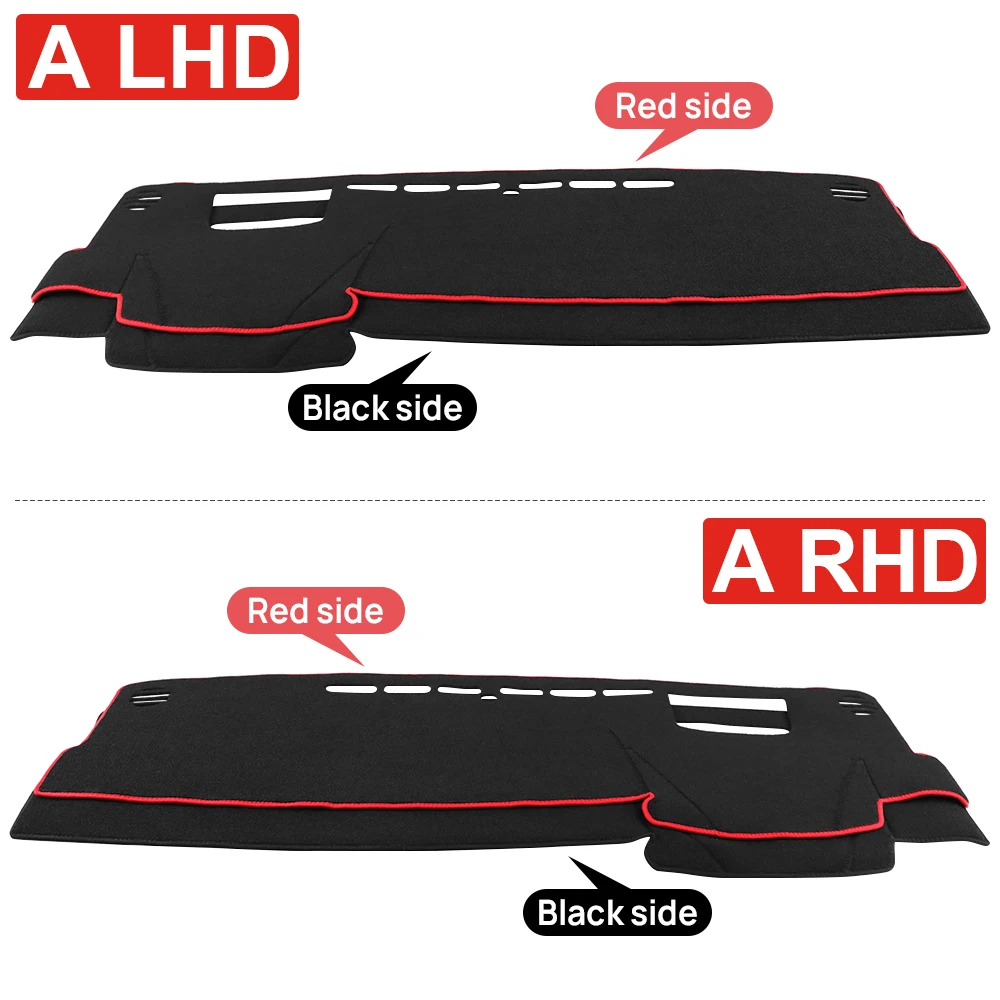 Hybrid Car Dashboard Cover - Anti-UV Non-Slip Light-Blocking Pad