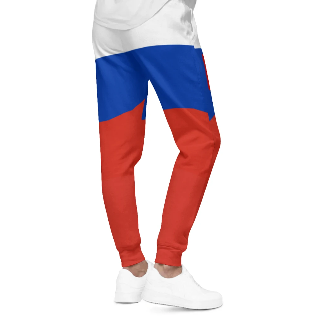 Pantalones de chándal con bandera de Rusia para hombre, Joggers
