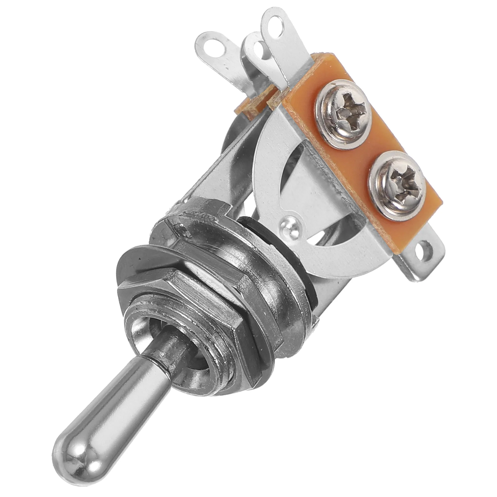 

with Silver Tip Durable GN118 Way Toggle Switch Pickup Selector Toggle Switch Guitar Toggle Switch for Electric Guitar LP
