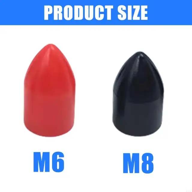 B5XC 12Pcs Crowbars Caps Car Dent Removal Rod Tips Dent Remover Tool Replacement Heads for Hails Damage Removal Plastic Caps 6