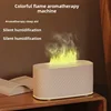 160ML Flame Air Humidifier USB Aromatherapy Machine Silent Large Mist Spray Aroma Diffuser Essential Oil For Home Bedroom Gift 3