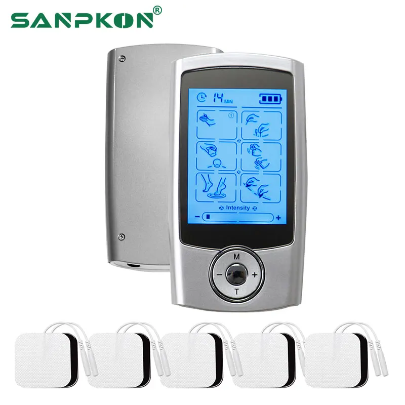 

Digital TENS Massage Machine EMS Massager Electric Pulse Muscle Stimulator for Back Neck Physiotherapy Instrument Health Care