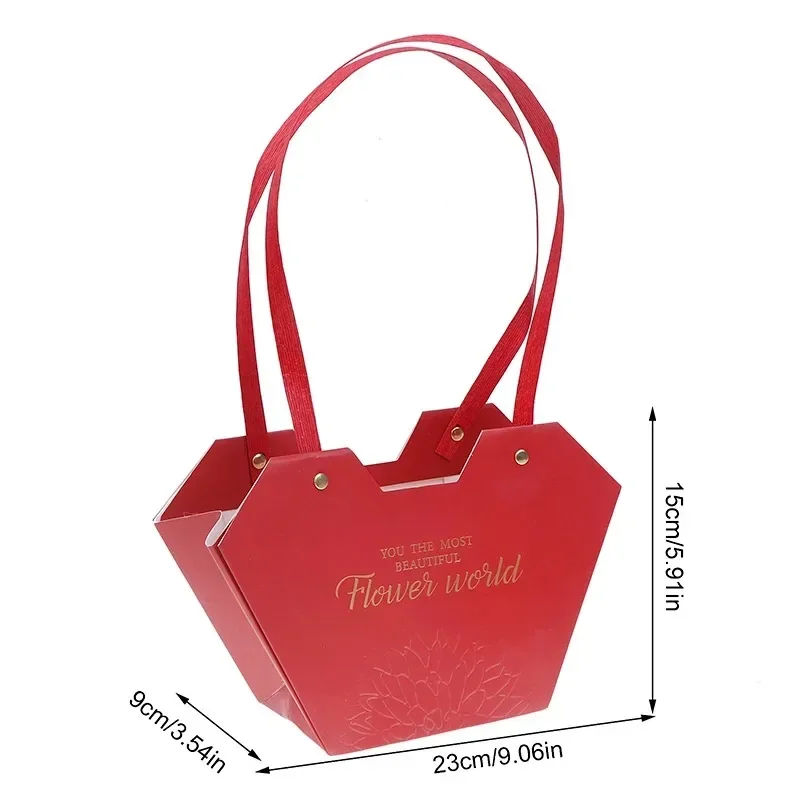 Holiday Flower Packaging Box Flower Candy Gift Bouquet Arrangement Packages DIY Floral Material Party Supplies 10-40PCS gift boxes