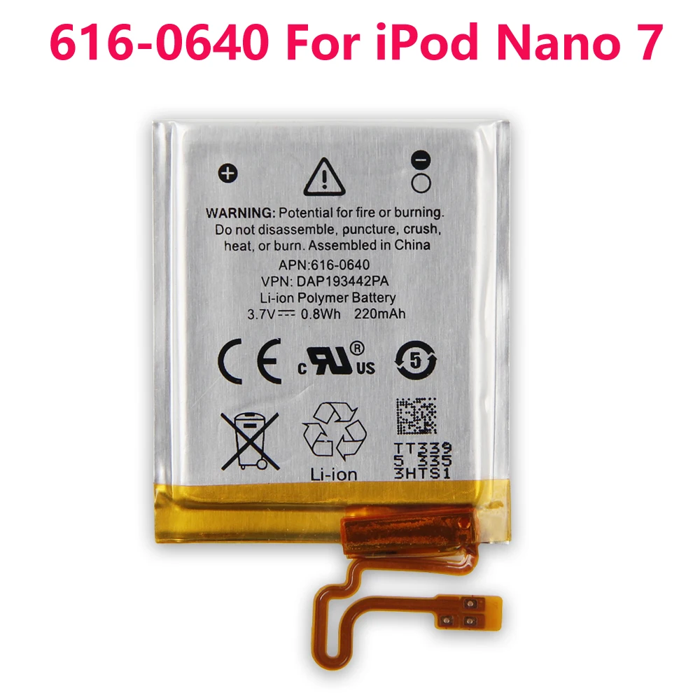 New Replacement Battery For Ipod Nano 4 5 6 7 Gen For Ipod Nano