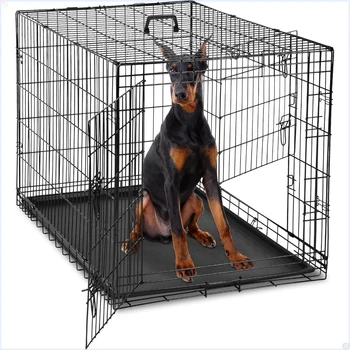 48 in., Extra Large Double Door Dog Cage 1