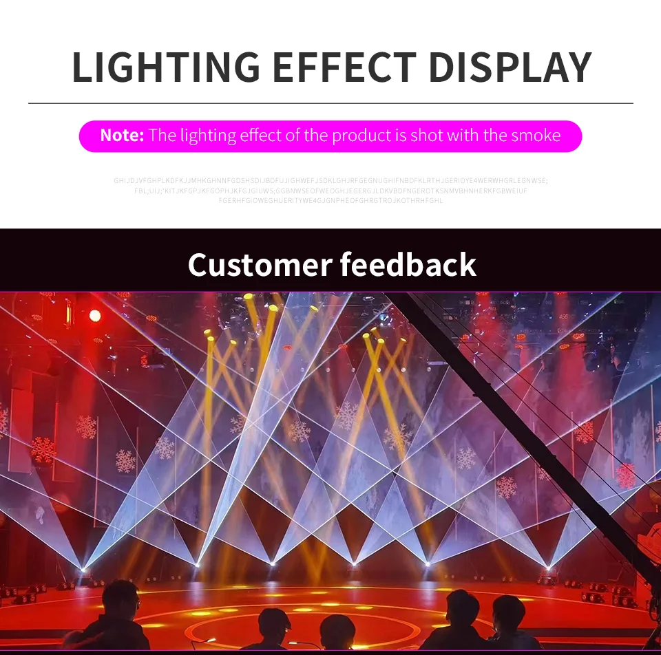 3W RGB Full Color Animation Projector Light 3D ILDA Scanner Stage Lights Stage E