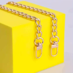 Elegant Metal Chain Strap for Handbags and Shoulder Bags - Decorative Accessory (Gold)