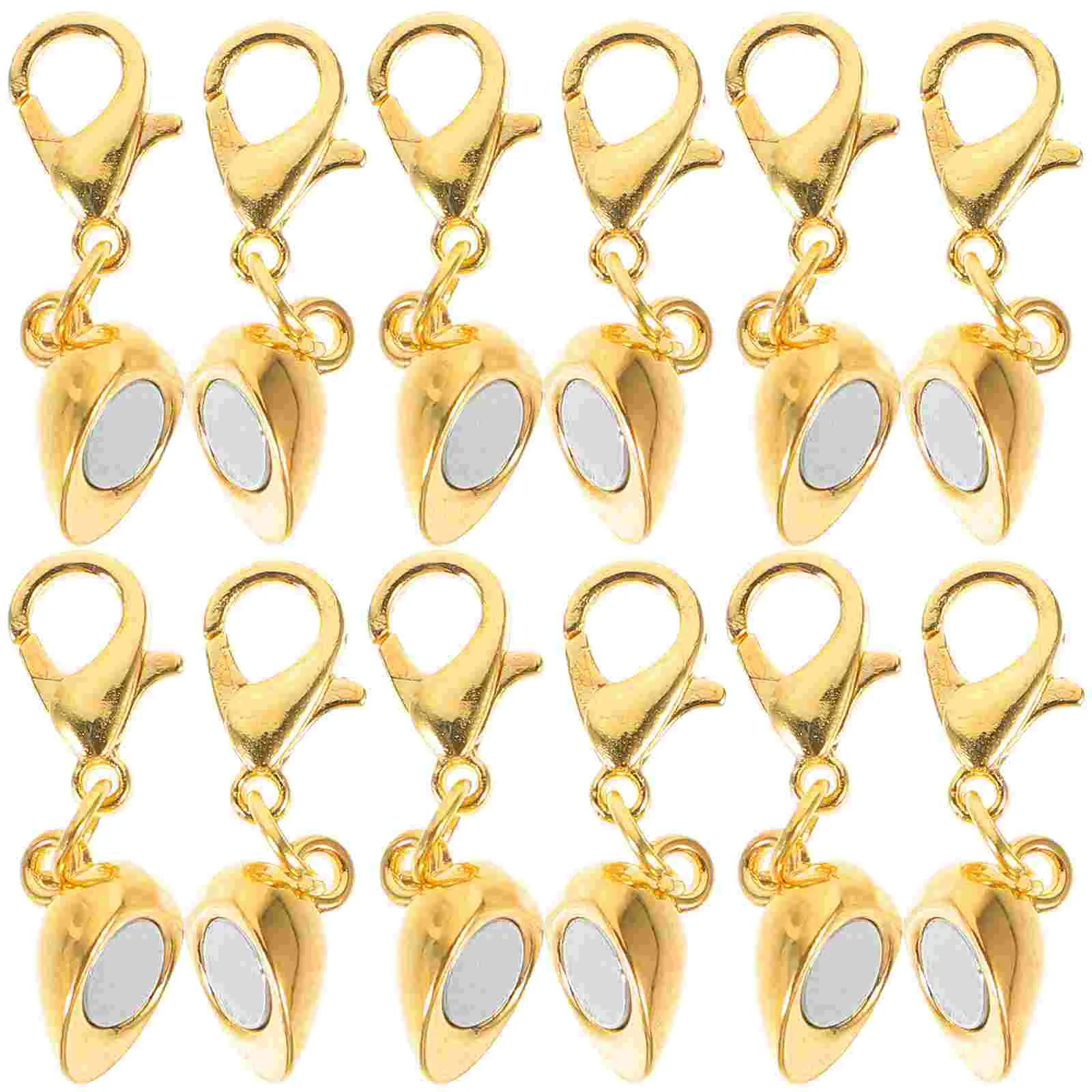 

10pcs DIY Necklace Clasps Magnetic Jewelry Clasps Bracelet Clasps Jewelry Making Parts