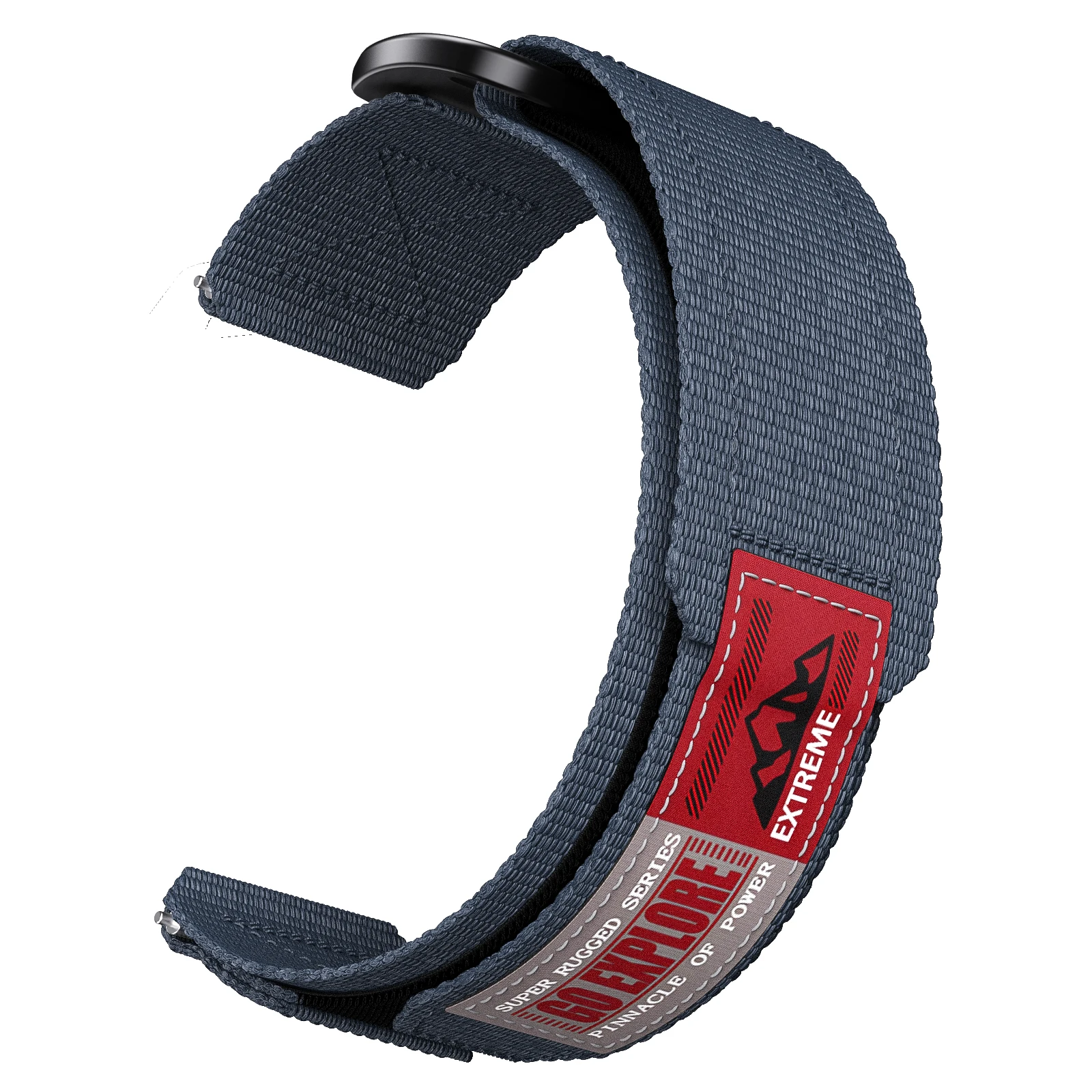 Enhanced Soft Nylon 24mm Watch Strap - Sport Band Bracelet in Stylish Design