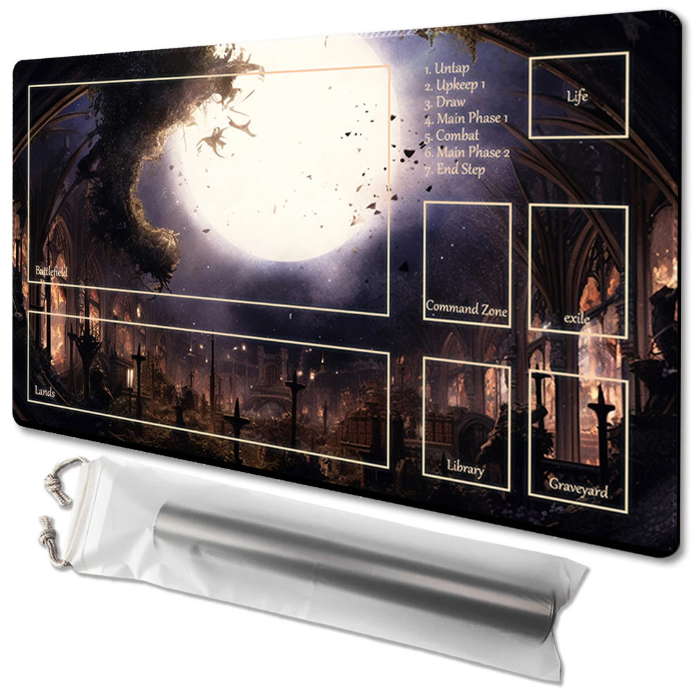 

Игровой коврик TCG для настольной игры, размер 60 х35 см