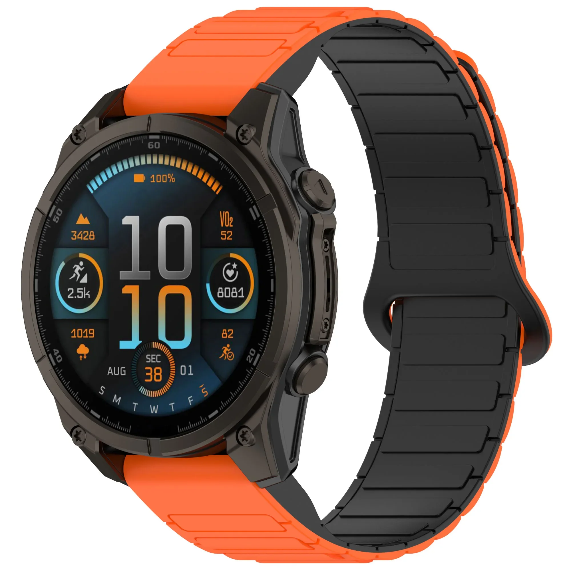 Magnetic Silicone Band - Versatile Quick Fit Bracelet Wrist Strap