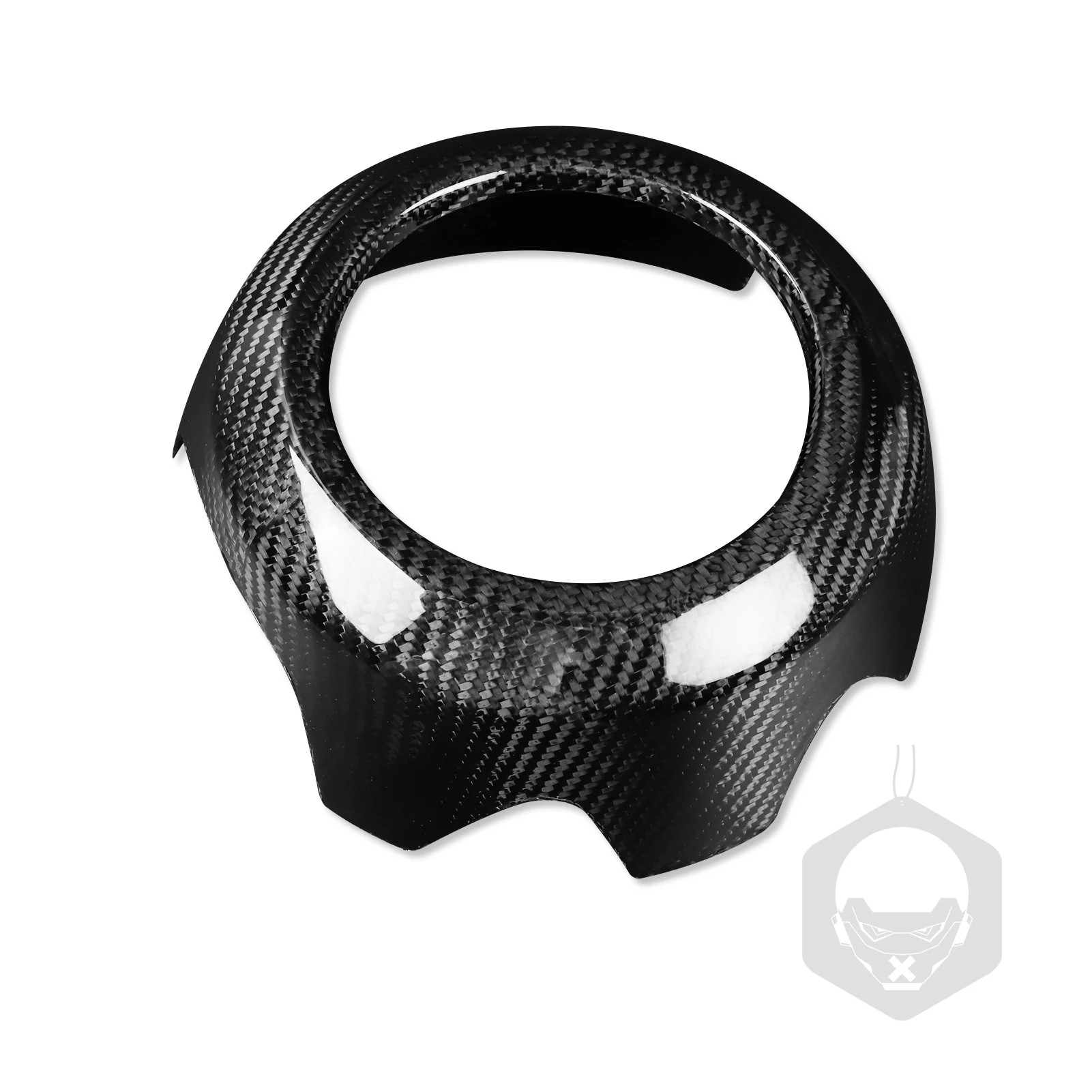 For BMW MINI F Chassis F54 2015+ F55 2015+ F56 2014+ F57 2016+ F60 2017+ Steering Wheel Airbag Housing Dry Carbon Fiber Refit