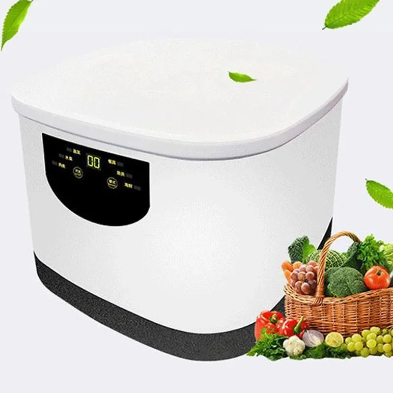 Fruit Vegetable Washing Purifying Machine Fully Automatic Can Be Split Basket Washing Machine Food Disinfection Machine 5