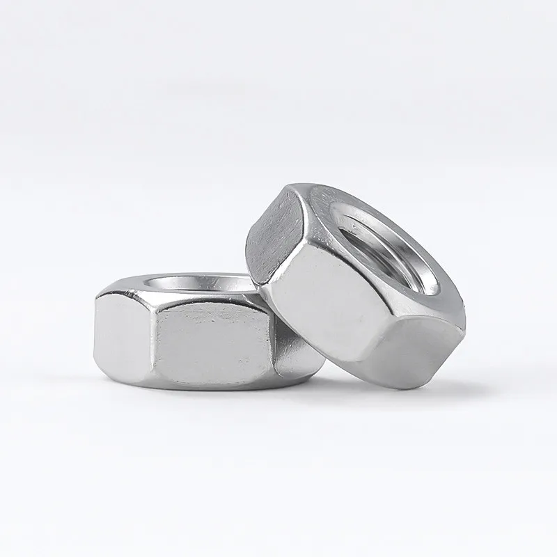 

12 шт., шестигранная гайка из нержавеющей стали