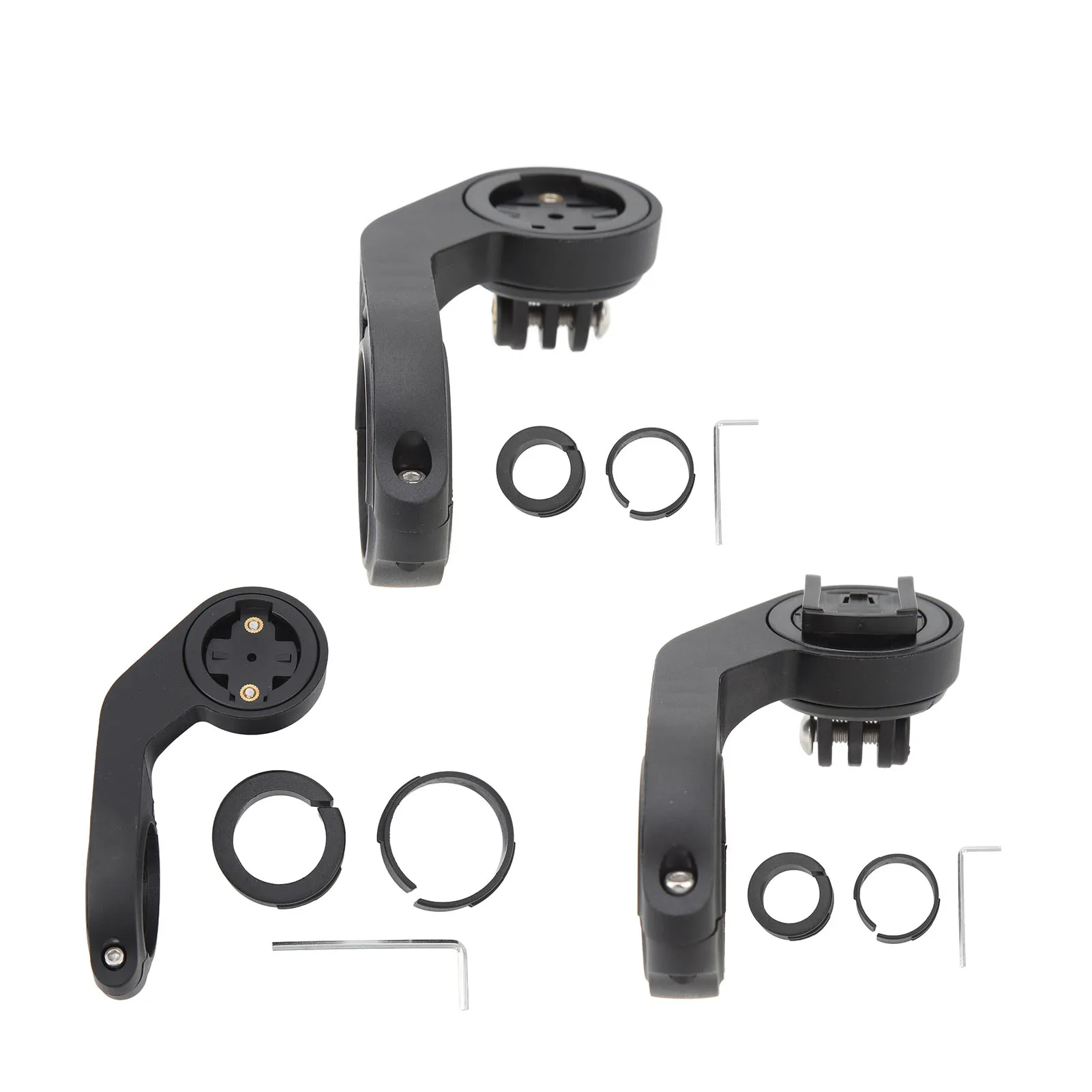 Description Picture 3 of itemBike Computer Mount Holder Nylon Standard Design  Good Stability Bike Computer Mount for 25.4mm 31.84mm 35mm Handlebar
