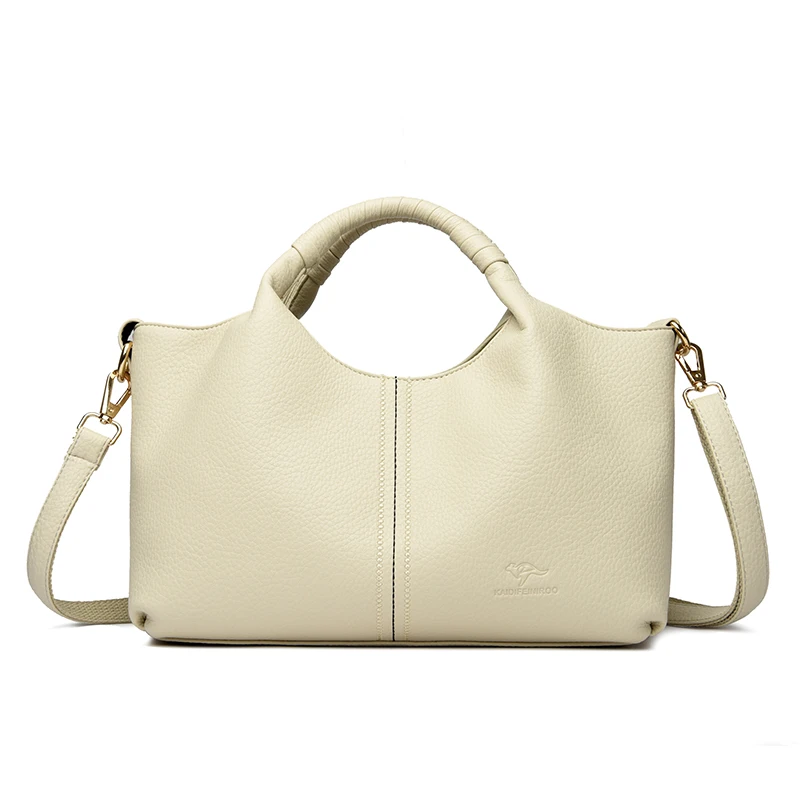 ตัวเลือกสินค้า กระเป๋าหนัง Tote แฟชั่นผู้หญิง ความจุใหญ่ ไหล่เดี่ยว Crossbody