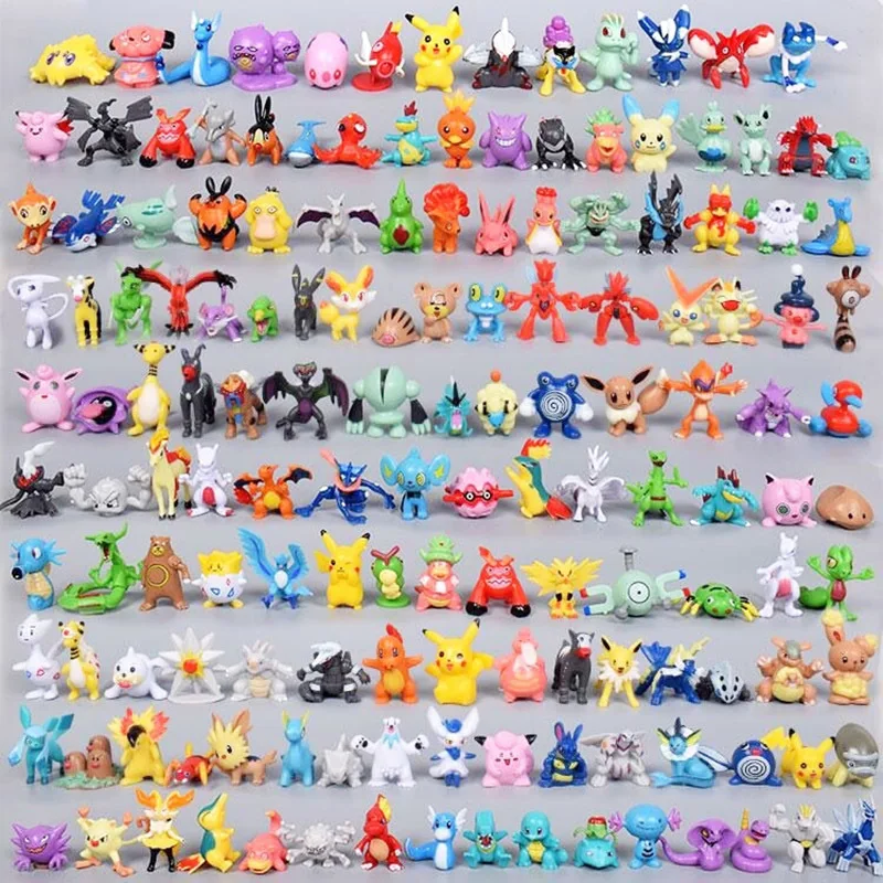 Экшн-фигурка покемона Takara Tomy игрушки мини-фигурки модели игрушек без повторов