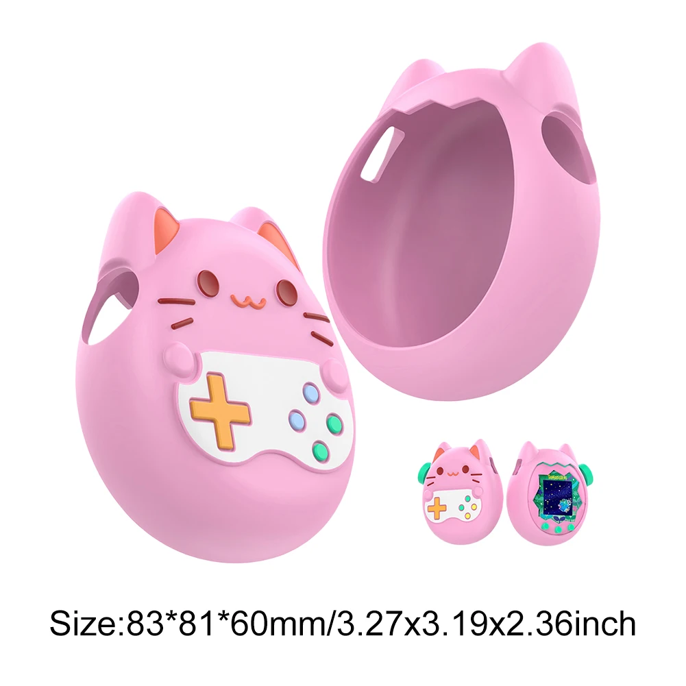 Games Console Soft Cover Fall Resistant Cute Protective Cover Carrying Case for Tamagotchi Paradise Games Accessories