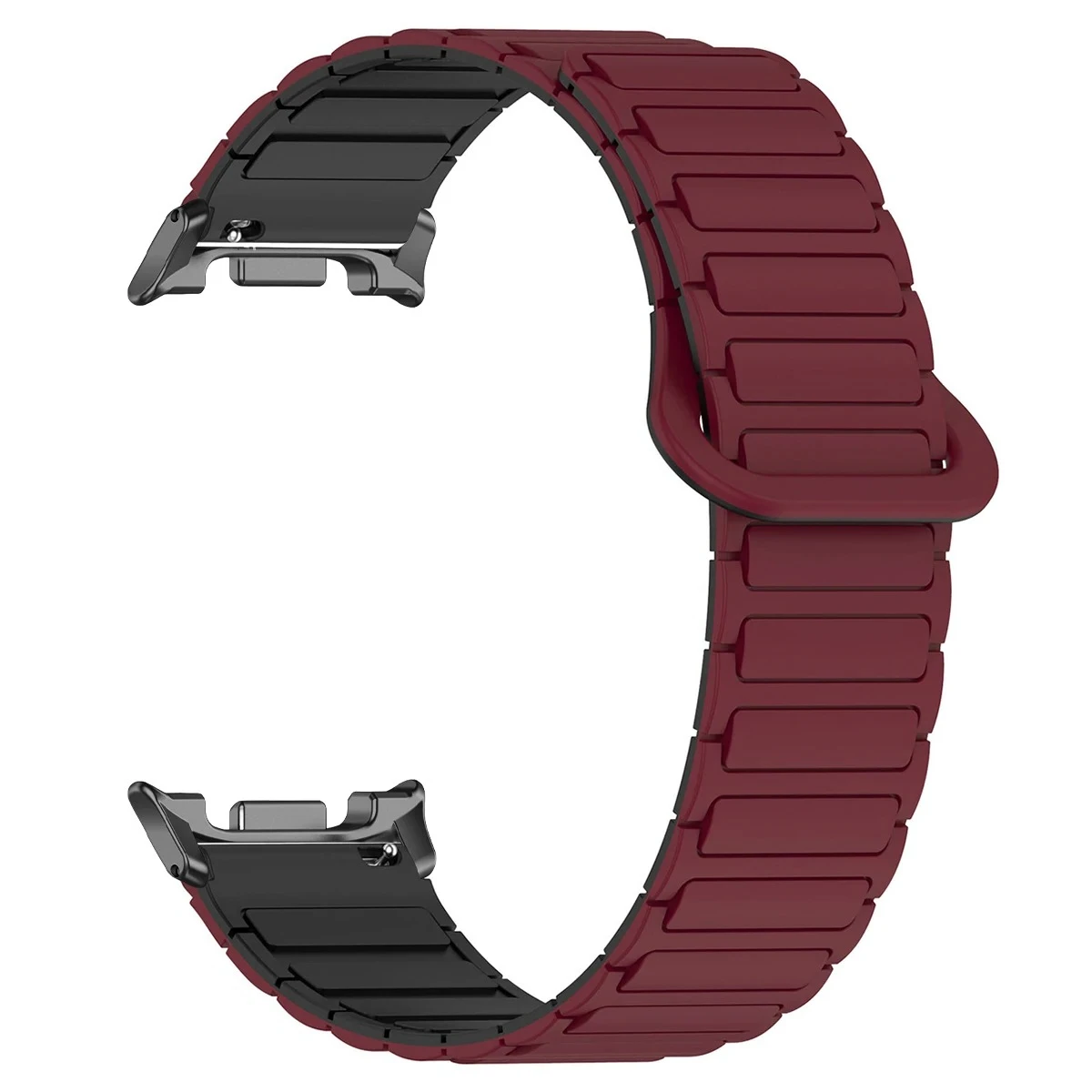 Magnetic Silicone Sports Watch Bracelet Strap