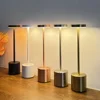 Simple Touch Sensor LED Table Lamp Rechargeable Desk Lamp 3Colors Adjustable Bedside Creative Ambient Light Bar Room Decor Light 5