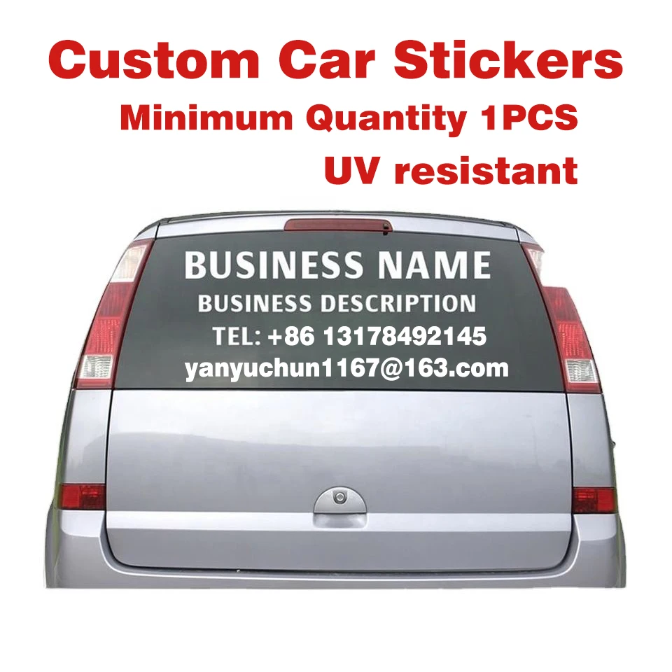 Custom car decals and stickers - Vinyl car stickers