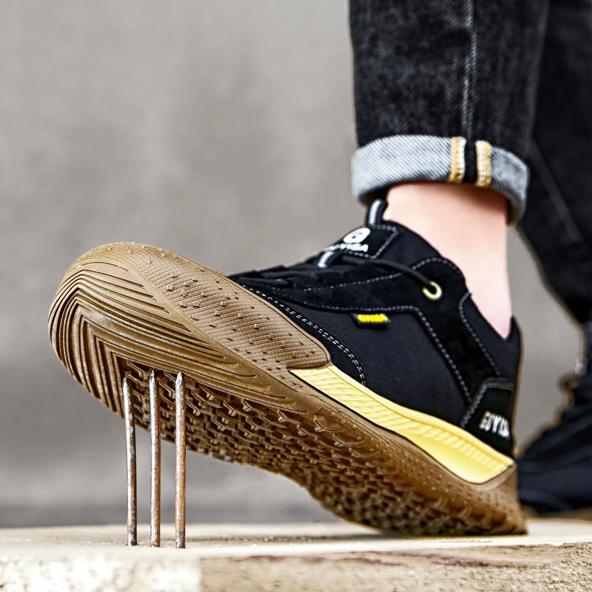 ArmorToe Steel Toe Safety Shoes – Anti‑Smash, Anti‑Stab, Non‑Slip Work Shoes 15 Sf9776606004e4b3b8f2335fb8eaac310z