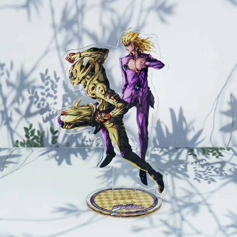 Anime JoJo's Bizarre Adventure Figures Giorno Giovanna Cosplay Acrylic  Stands Model Character Bruno Buccellati Standing Sign - AliExpress