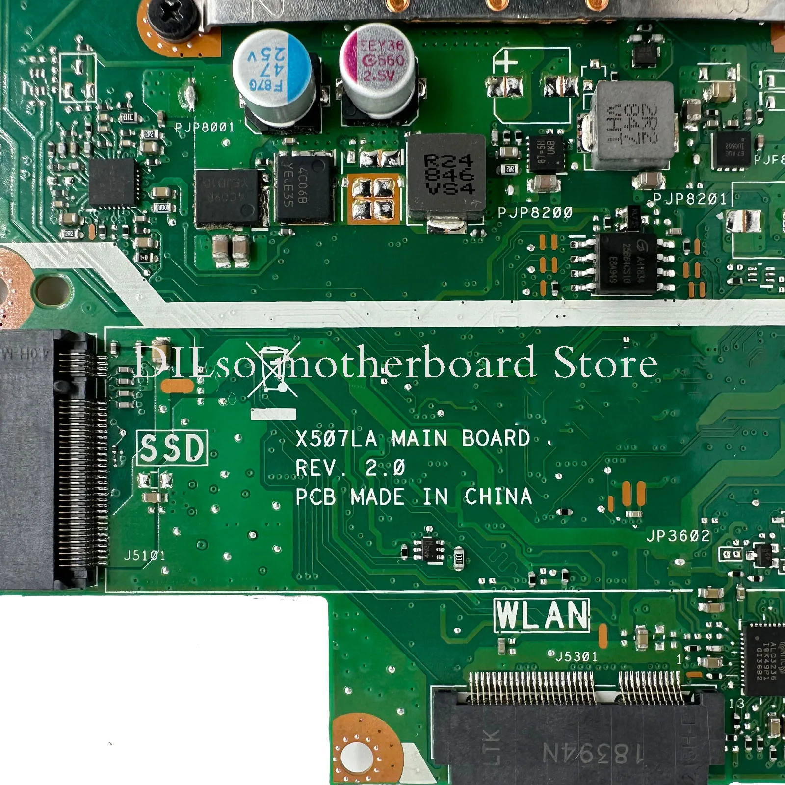 Kefu-placa-mãe Portátil para Asus X507ma X507ma X507m X507 F507la X507l w Pentium N5000 N4000 i3 I55th Teste de 100 - Imagem 6