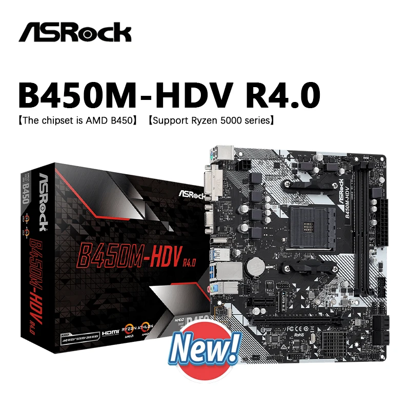 ASRock B450M HDV R4.0 Review: Uma Análise Detalhada para