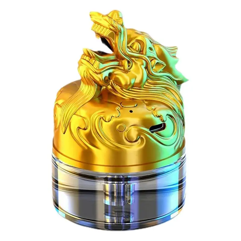 

Автомобильный диффузор для ароматерапии, Китайская Скульптура благоприятных денег, Золотого Дракона, фигурки животных, креативное украшение для автомобиля, духов