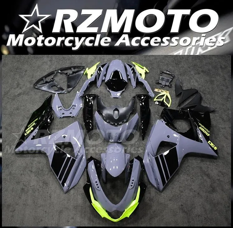 

4 подарка, новинка, ABS Мотоциклетный строительный комплект для SUZUKI R 1000 K9 2009-2016 L3 L4 09 10 11 12 13 14 15 16, кузов серого цвета