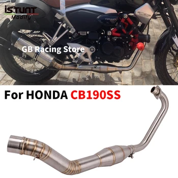 Motorcycle Exhaust Full System For HONDA CB190SS CB190 SS CB 190SS Escape Moto Modified Muffler Front Pipe With Back Pressure