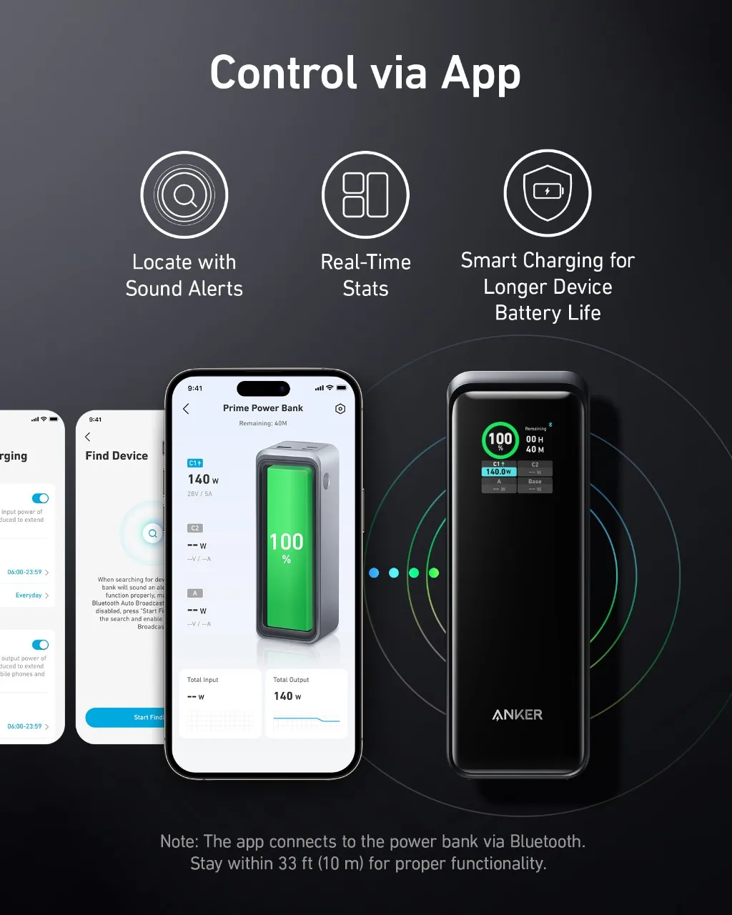 Anker Prime Power Bank 27650mAh 3-Port 250W Portable Charger 