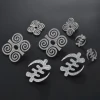 Anniyo African Symbol Earrings With Stone Dwennimen Gye Nyame Stud Earrings Ethnic Jewelry #371606 4