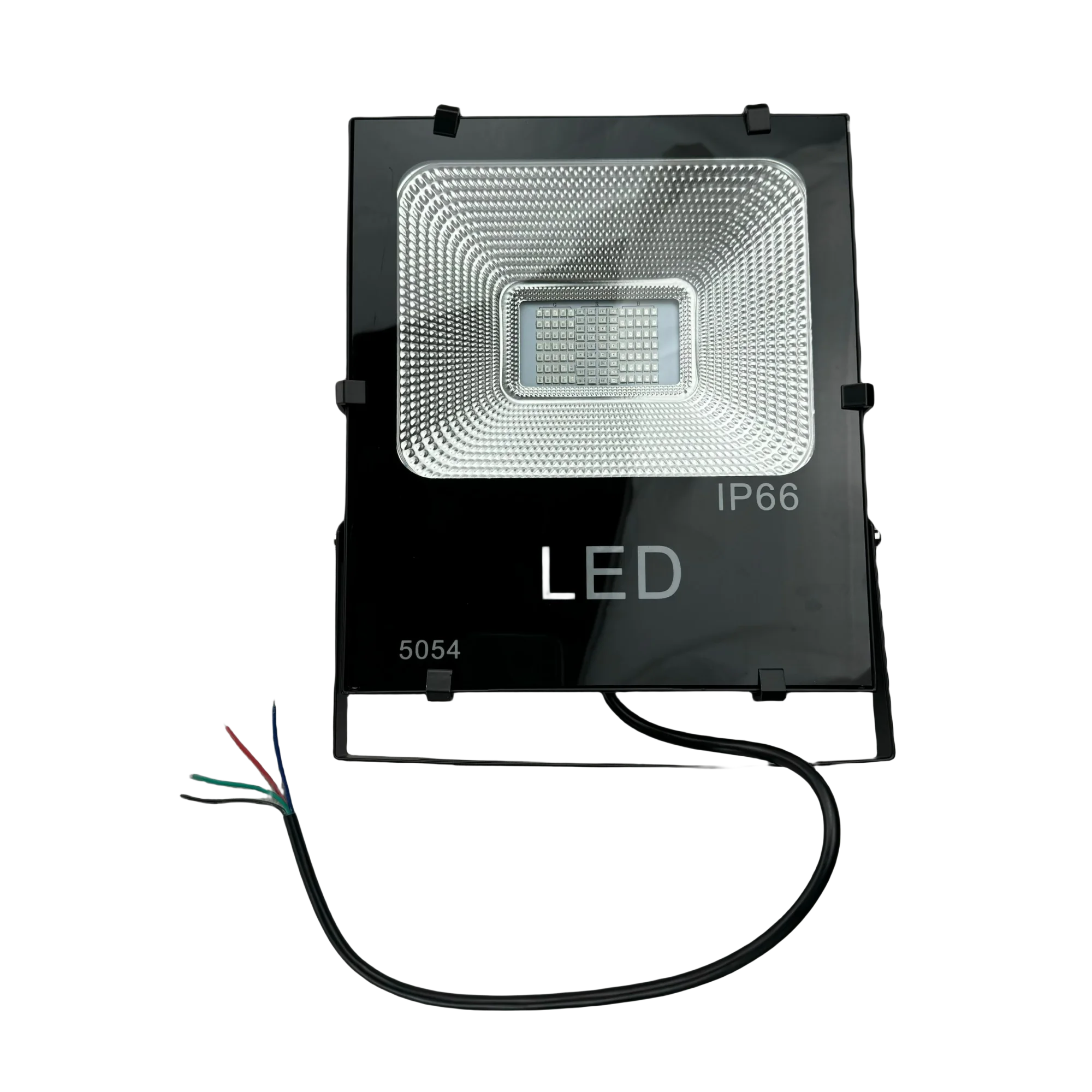 50W RGB LED 투광등; DC24V 입력; 내장형 4선 PWM 드라이버 포함