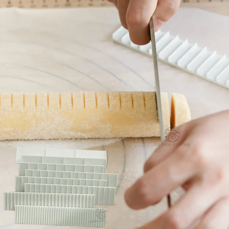 

8 шт. линейка для измерения толщины торта, Кухонное глазирование, Бисквитное печенье, инструмент для выпечки