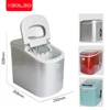 XEOLEO Ice Maker Electric Bullet Cylindrical Ice Maker Machine 12kg/24h Automatic Household Mini Ice Machine For Milk Tea Shop 2