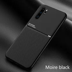 Premium Magnetic Leather Shockproof Phone Case - Soft, Durable, Stylish Protection for Mate 40 Lite (Black)