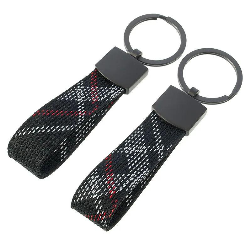 high quality Oxford nylon ribbon Car key chain For Benz Audi BMW