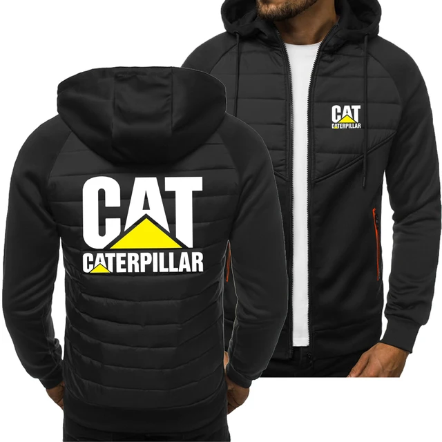 Sudadera con capucha Caterpillar para hombre, suéter deportivo informal a la chaqueta de manga larga con cremallera, novedad de primavera y otoño, 2022| - AliExpress