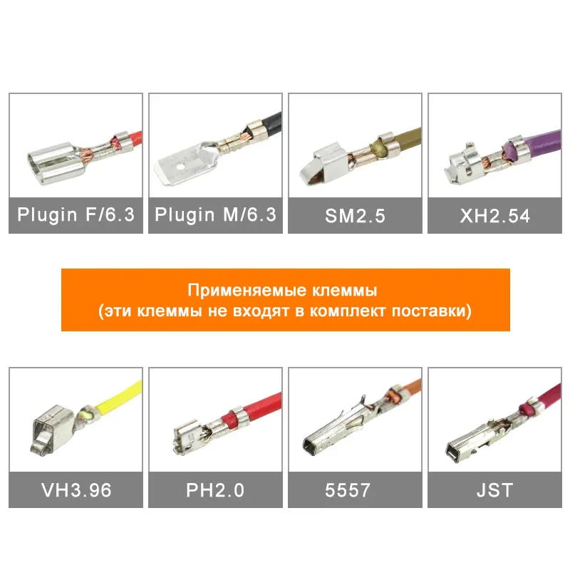 XH2.54/SM2.54/3.96/2.8/4.8/6.3/OT D-sub Terminals Conenctors 0.25-6mm²/23-10AWG Open Barrel Tools YF-04BS Crimping Pliers 5