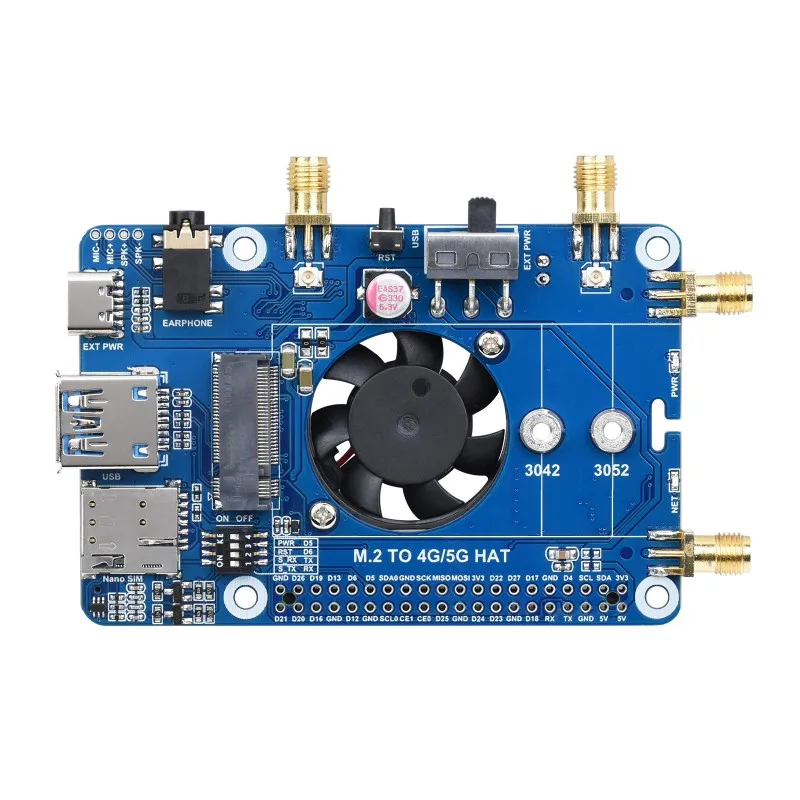  ̿ SIM8262E-M2 SIM8202G-M2 5G HAT,  ׳ 5G NSA, Ƽ , 5G 4G 3G, ̽  (ɼ)