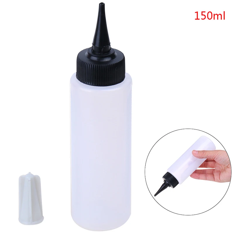

150ml Hair Cleaning Bottles Barber Applicator Empty Bottle Dry Washing Pot Tool