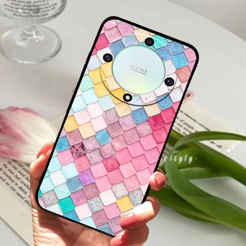 Cartoon Shockproof Soft TPU Silicone Phone Case Cover - Magic6 Lite Series