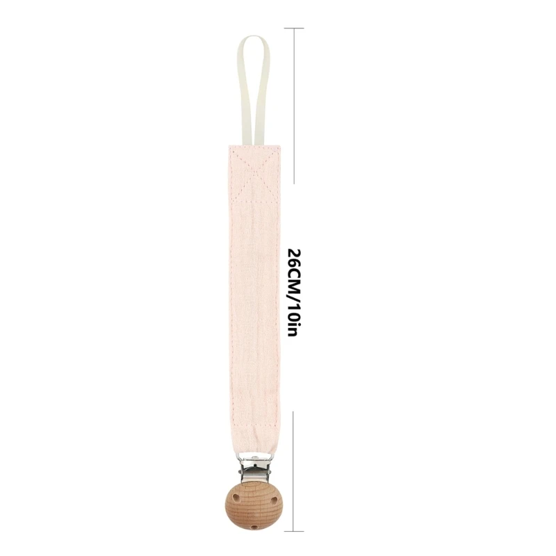 Cute Cotton Wooden Pacifier Clip 3Pcs for Baby Girl Boy Soother Chain Holder Babies Newborn Teething Toy Shower Gift pacifier chain,pacifier clip,pacifier accessories,teether clip