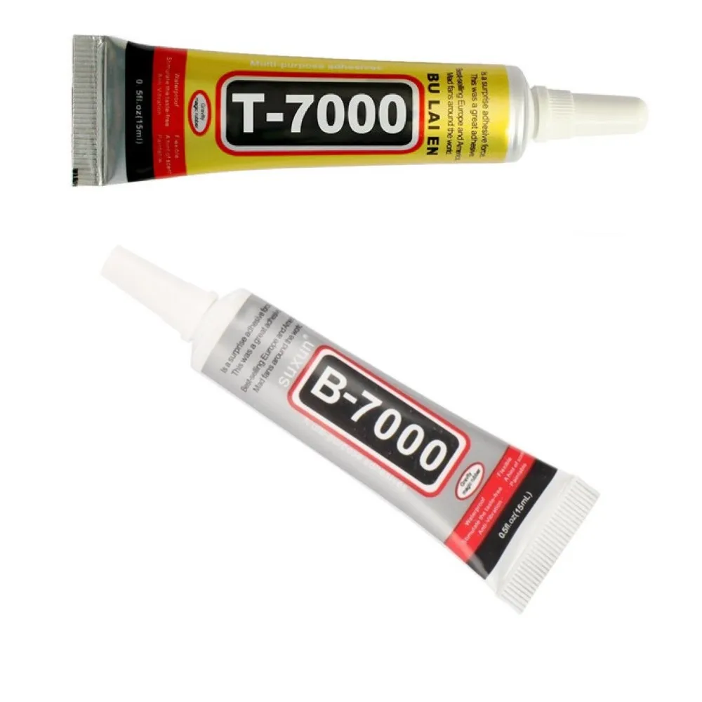 Adhesive Glue B 7000 T 7000 Transparent Black 15ml B7000 T7000 Screens